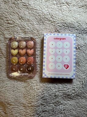 Colorgram Pin Point Eyeshadow Palette, specifically variant #05 Blossom + Coral